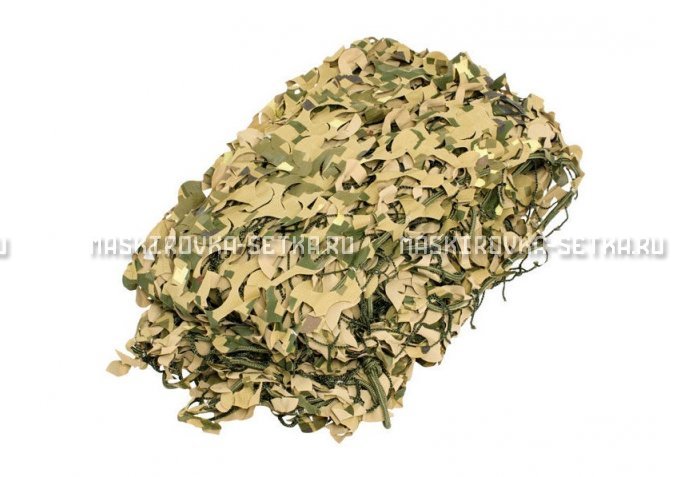 Массеть Camosystems Пейзаж-Профи Милитари 3D 1,8х3 метра картинка 1