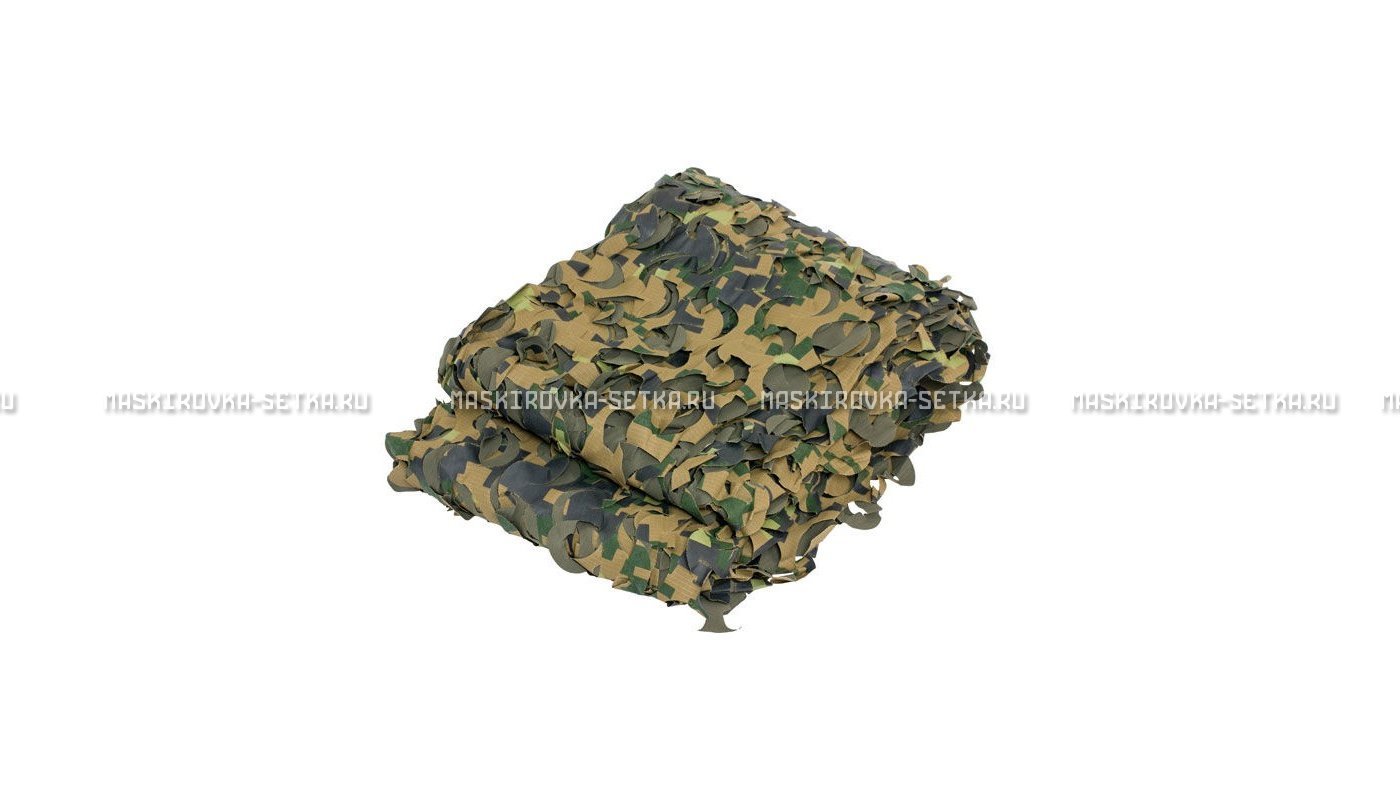 Маскировочная сетка Camosystems Пейзаж Лес 3D 2,2х6 метра картинка 6