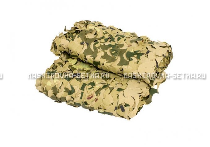 Маскировочная сетка Camosystems Пейзаж Милитари 3D 2,4х78 метра картинка 1