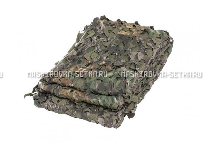 Маскировочная сетка Camosystems Пейзаж Тайга 4D 2,4х78 метра картинка 1