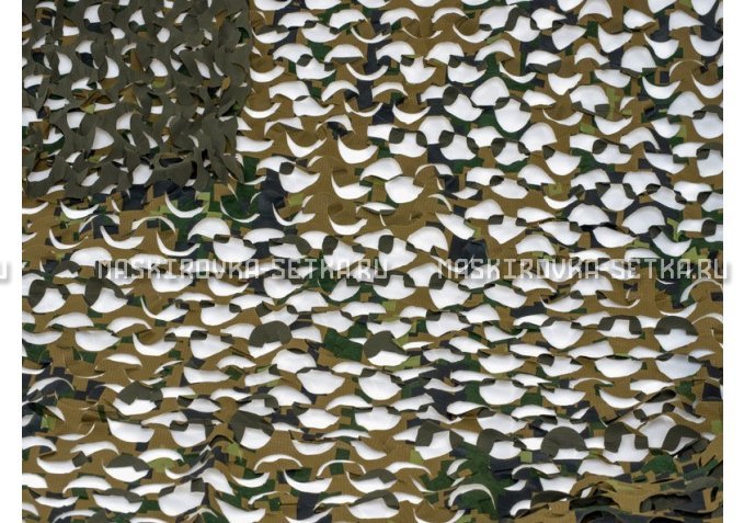 Маскировочная сетка Camosystems Пейзаж Лес 3D 2,2х6 метра картинка 2