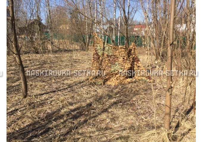 Маскировочная сеть МКТ-3П Камыш 2х3 м картинка 6
