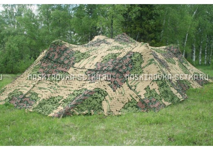 Маскировочный комплект-сеть ММК-2 12х18 м картинка 1