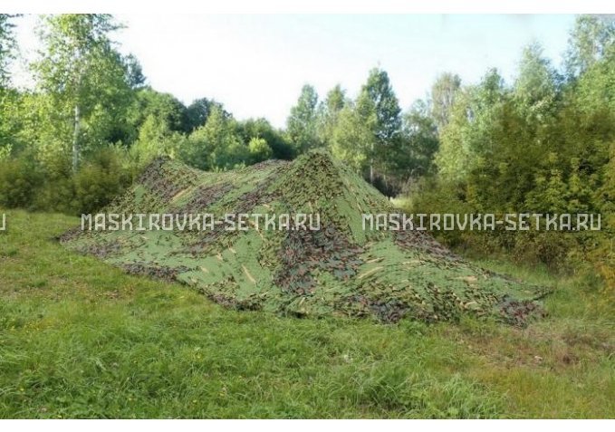 Маскировочный комплект-сеть ММК-2 12х18 м картинка 2