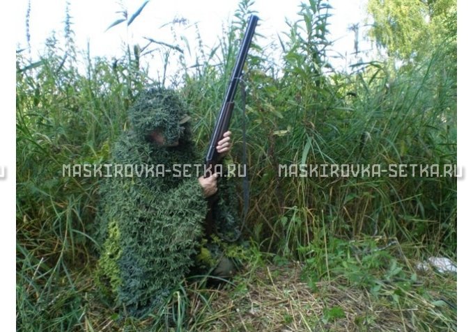 Маскировочная накидка Ель для охоты картинка 1