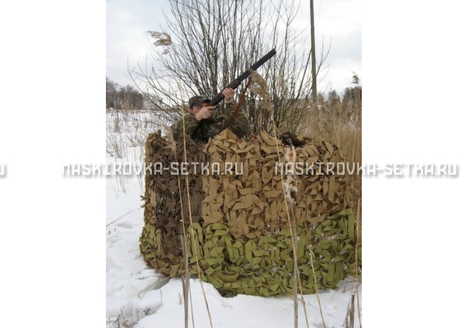 Маскировочный комплект МКТ-2П 9х12м Поле камуфляжная сеть картинка 5