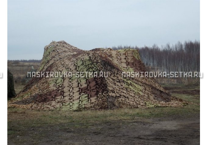 Маскировочный комплект МКТ-2П 9х12м Поле камуфляжная сеть картинка 7