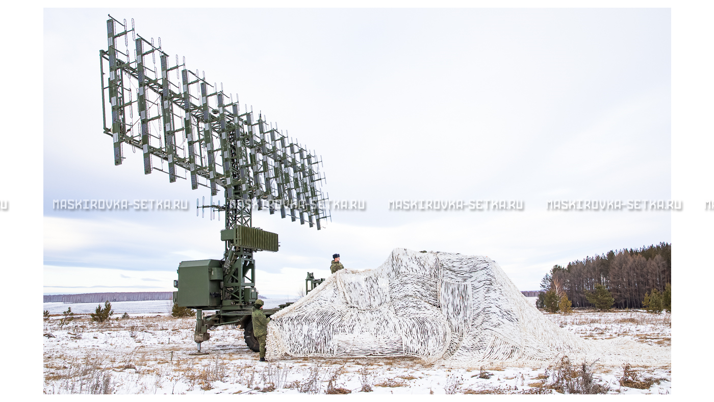 Маскировочный комплект МКТ-2С 12х18 м Снег без АП камуфляжная сеть картинка 32
