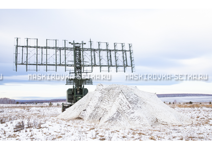 Маскировочный комплект МКТ-2С 12х18 м Снег без АП камуфляжная сеть картинка 7