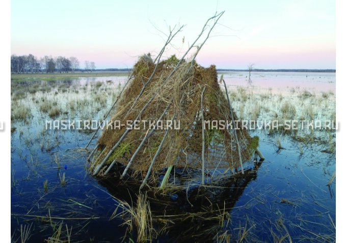 Маскировочная сетка Стандарт МКТ-3П Солома 2х3 м картинка 3