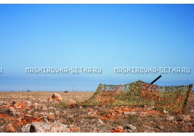 Маскировочная сетка Стандарт МКТ-3П Солома 2х3 м картинка 9